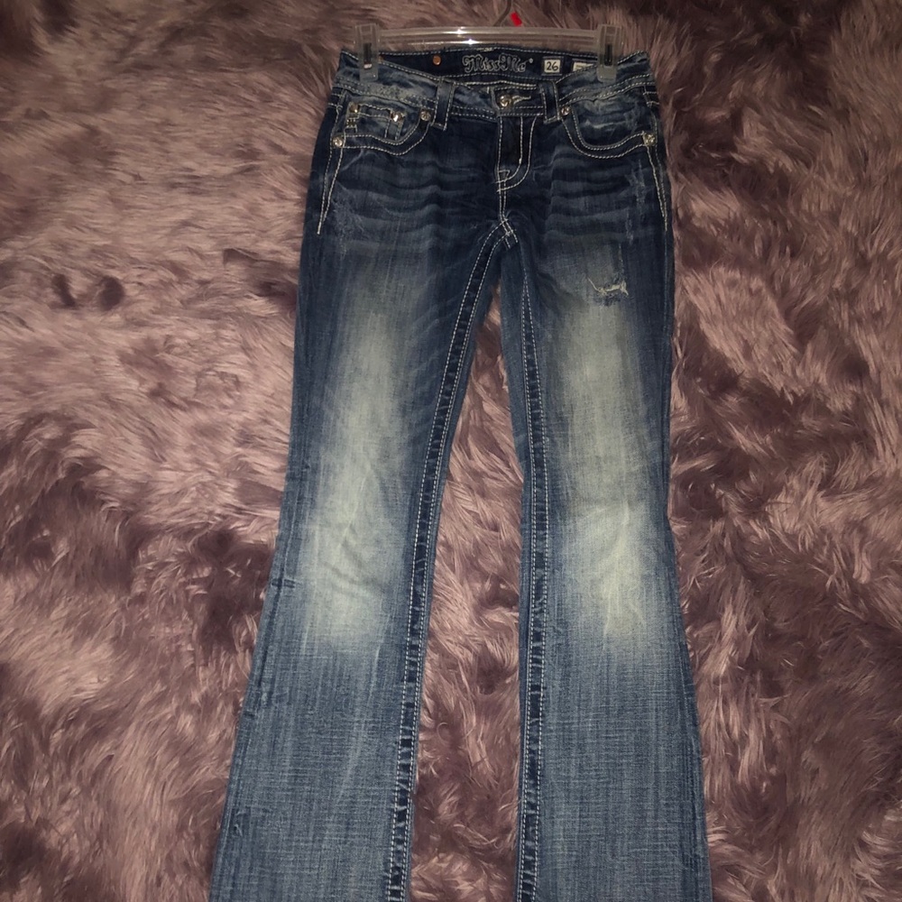 Light washed Bootcut Miss Me Jeans